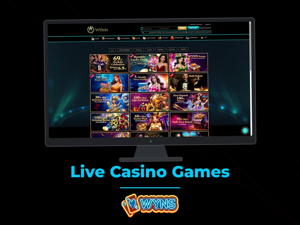 wyns - Live Casino Games