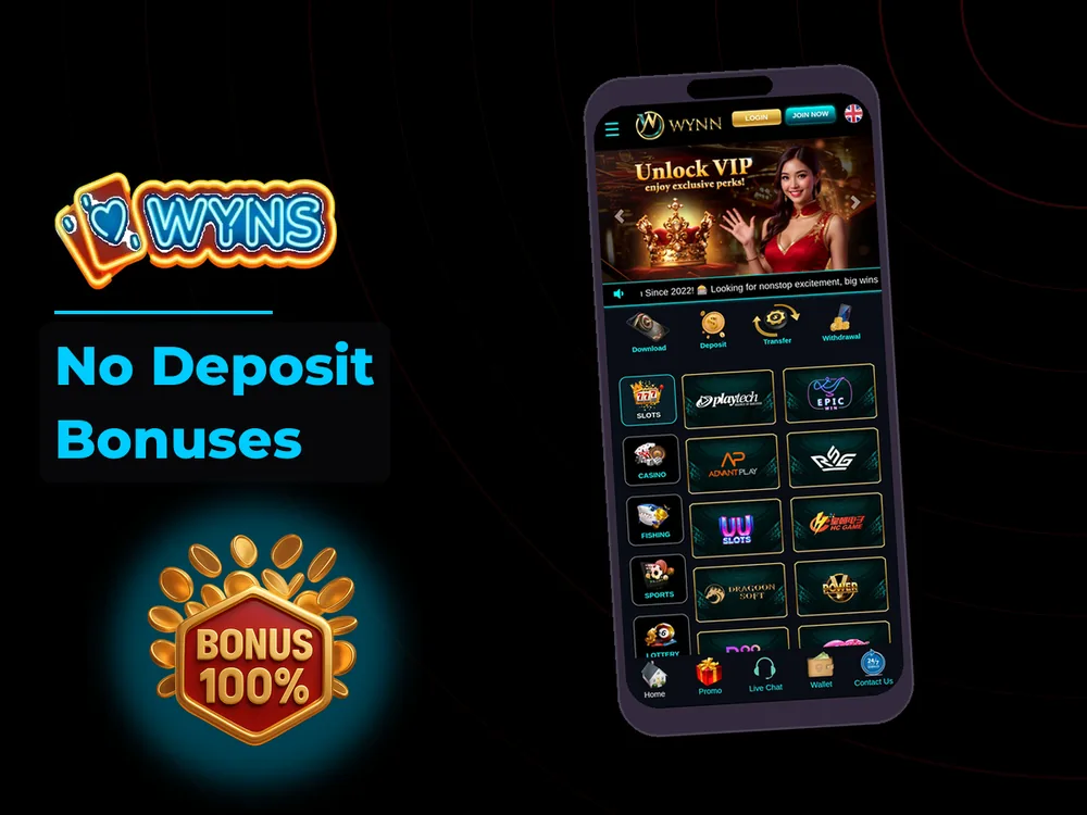wyns - No Deposit Bonuses
