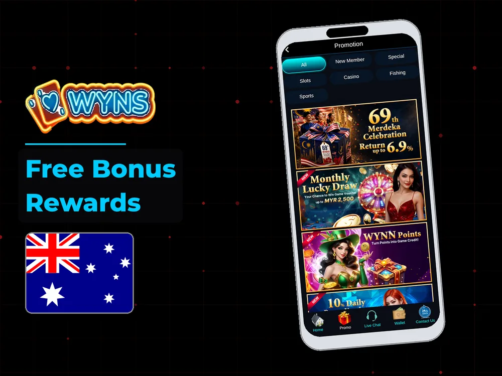 wyns - Free Bonus Rewards