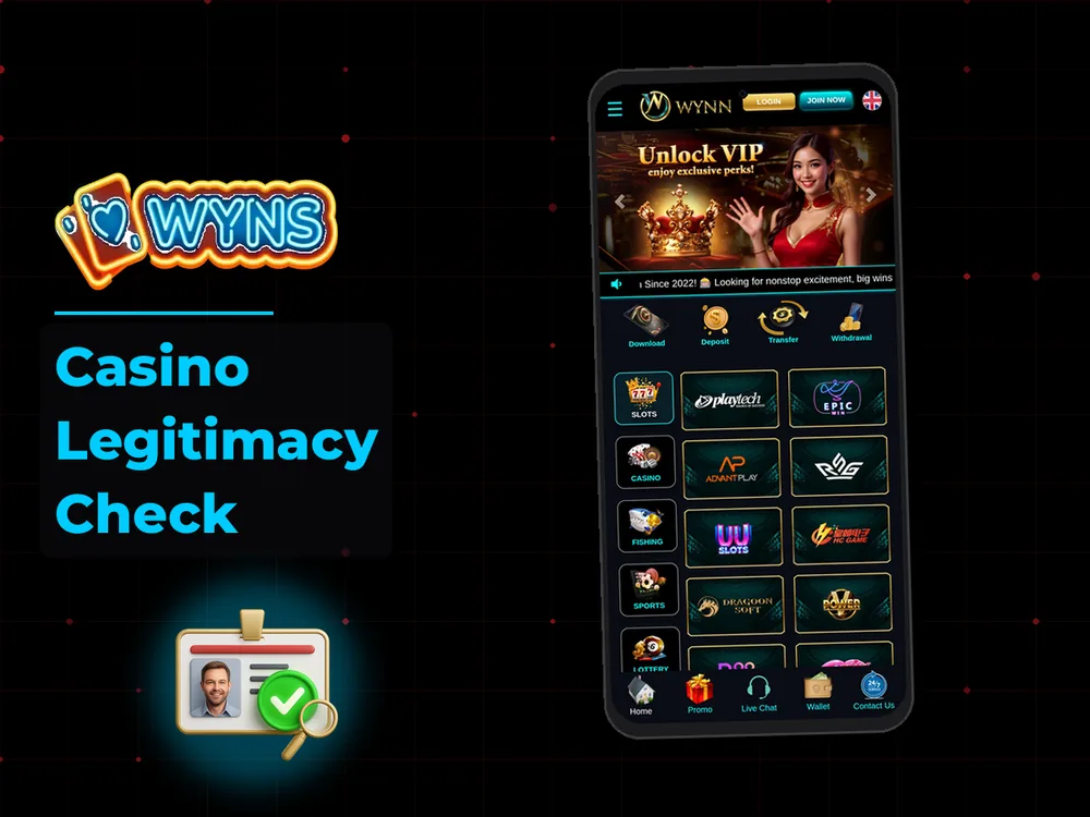 wyns - Casino Legitimacy Check