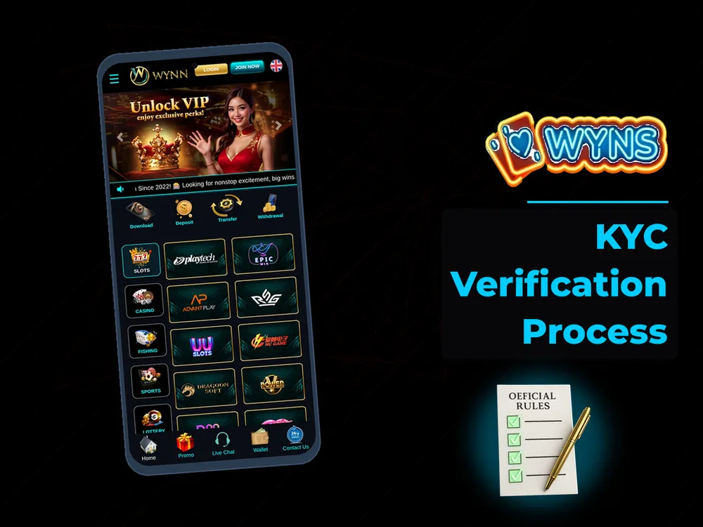 wyns - KYC Verification Process