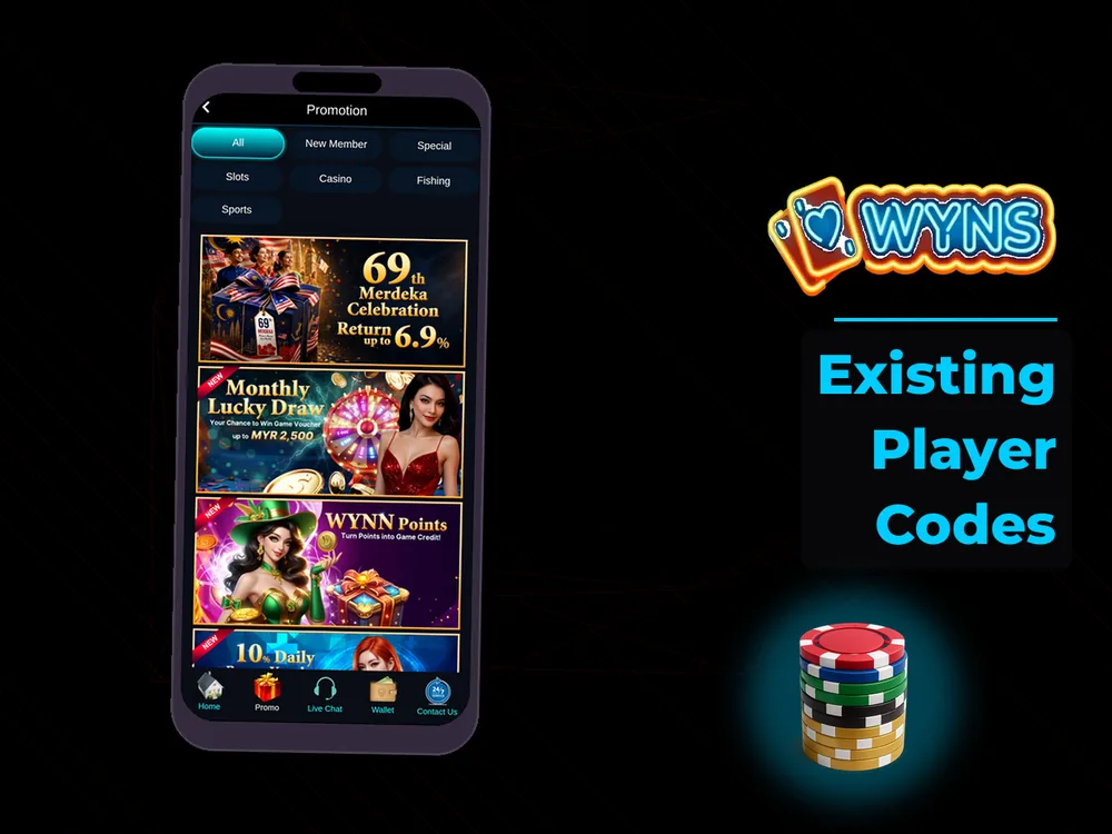 wyns - Existing Player Codes