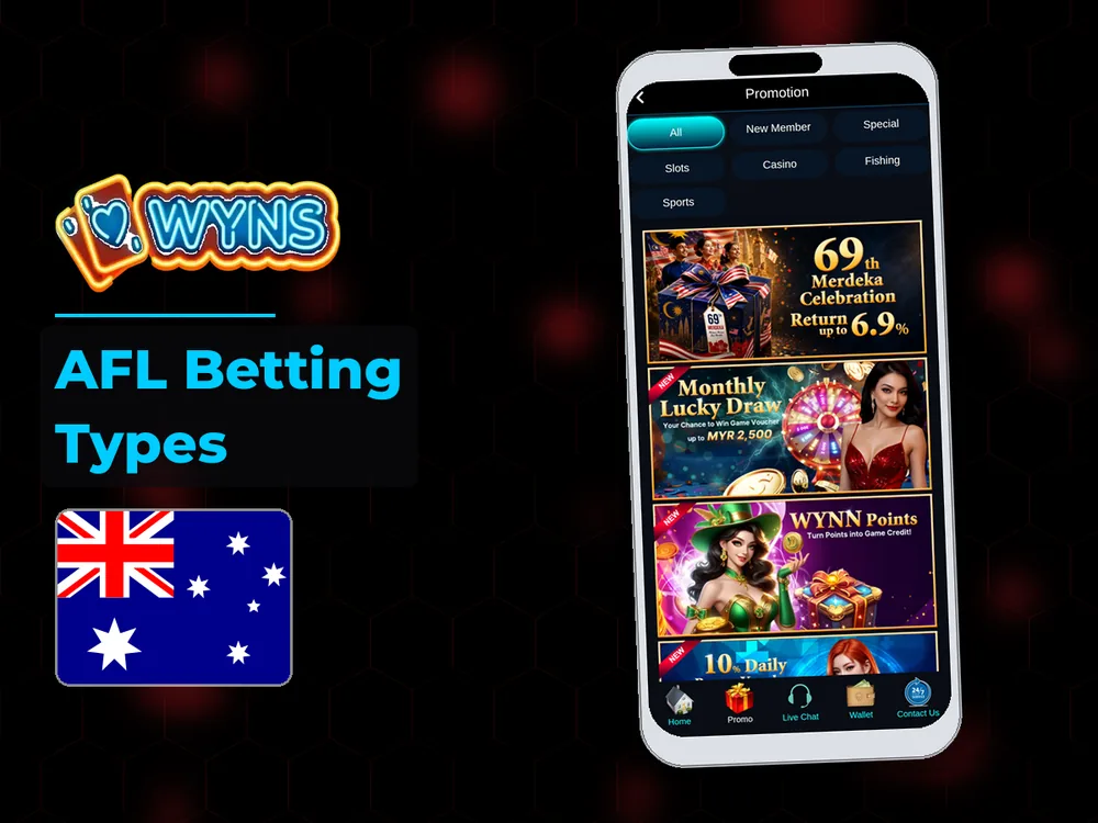 wyns - AFL Betting Types