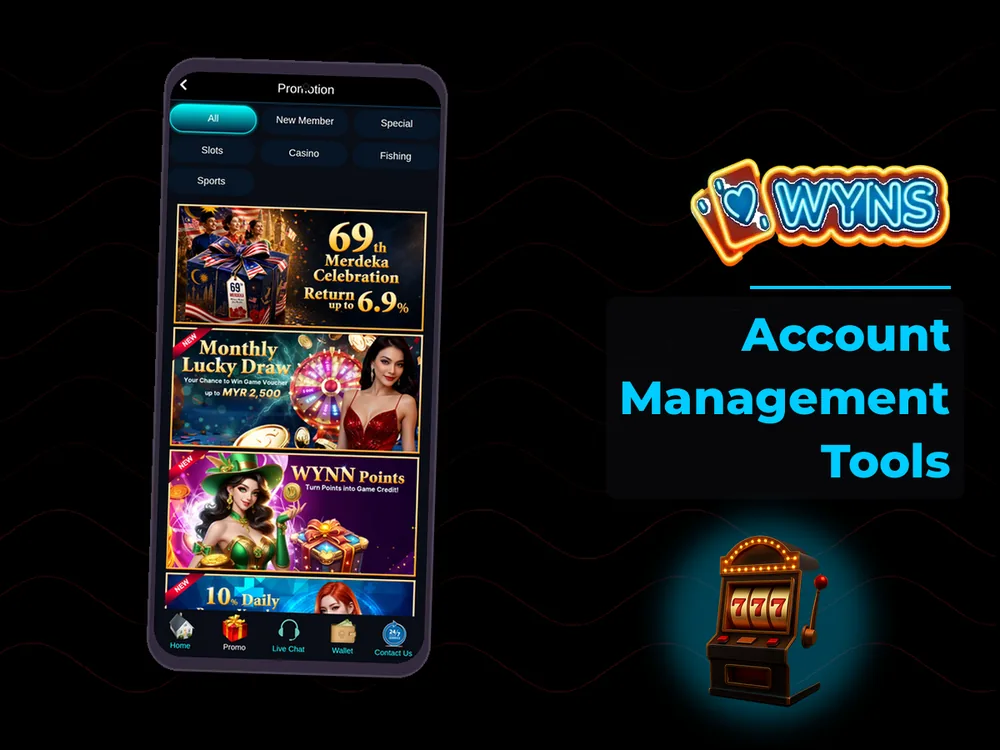 wyns - Account Management Tools