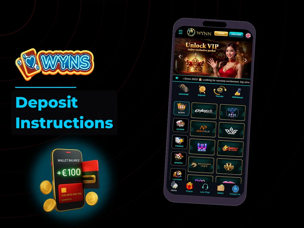 wyns - Deposit Instructions