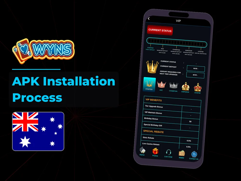 wyns - APK Installation Process