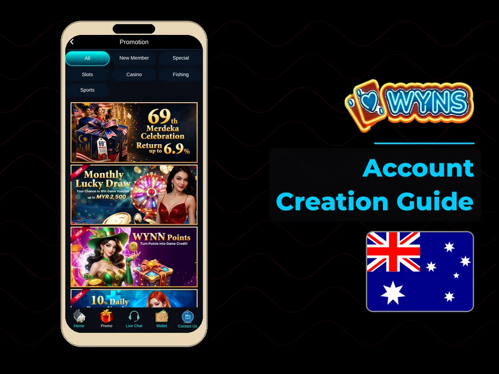 wyns - Account Creation Guide